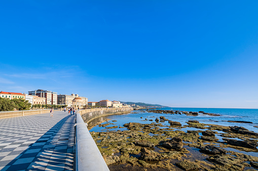 Livorno, Terrace Mascagni (Tuscany, Italy)