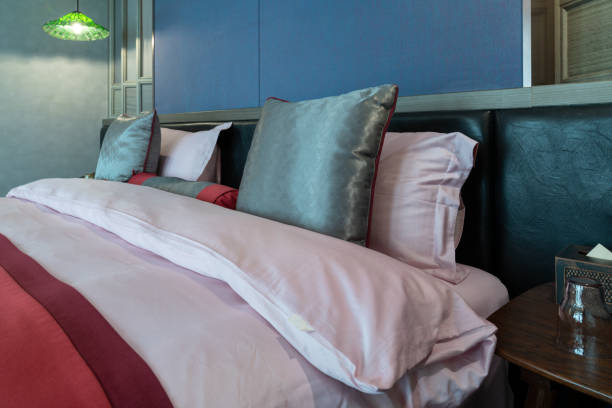 istock home and hotel bedroom interior. 1386827204