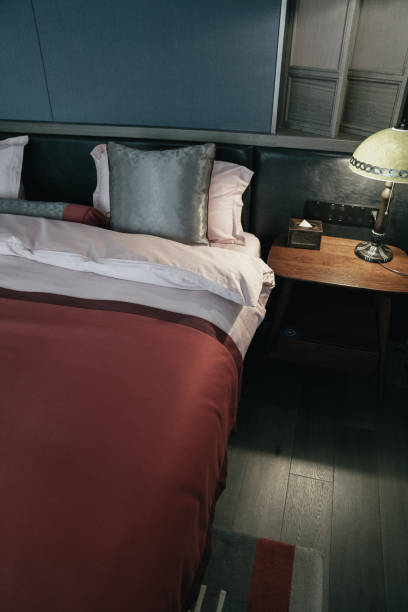 istock home and hotel bedroom interior. 1386842921