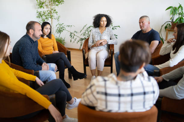 istock A group of people sitting in a circle holding a discussion 1386844088