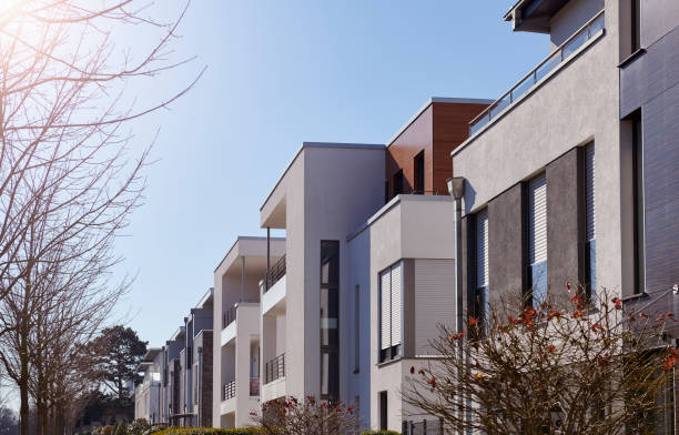 istock New white residential buildings 1386847661