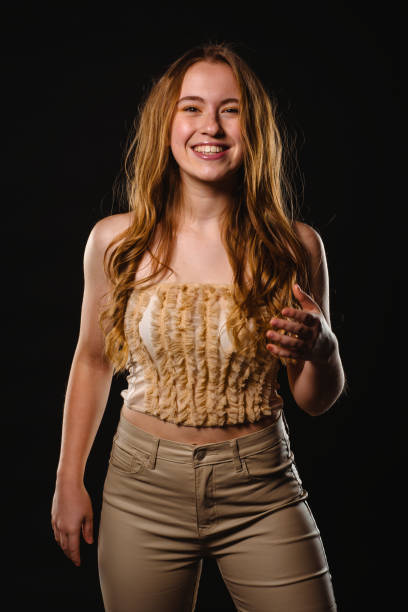 istock Cool fashionable girl 1386851286