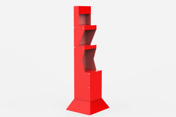 istock Display stand, retail display stand for product 1386852897
