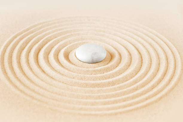istock Zen japanese garden background 1386857234