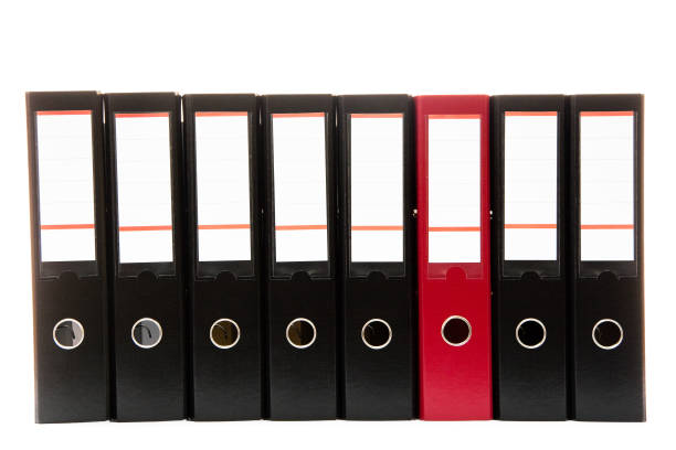 istock row of folders for papers and documentation on a shelf in the office 1386858773