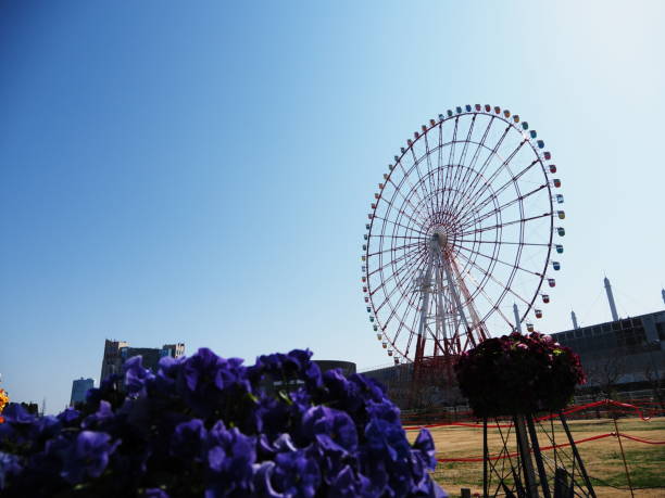 istock Ferris wheel in Tokyo 1386859843