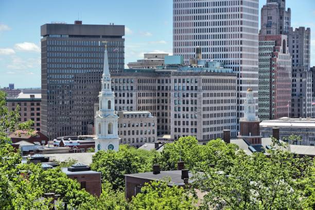 istock Providence RI cityscape 1386860243