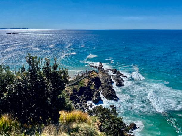 istock Headland View to Blue Ocean 1386863876