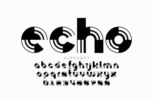 Vibrating Letters Vibrating Font Illustrations, Royalty-Free Vector Graphics & Clip Art ...