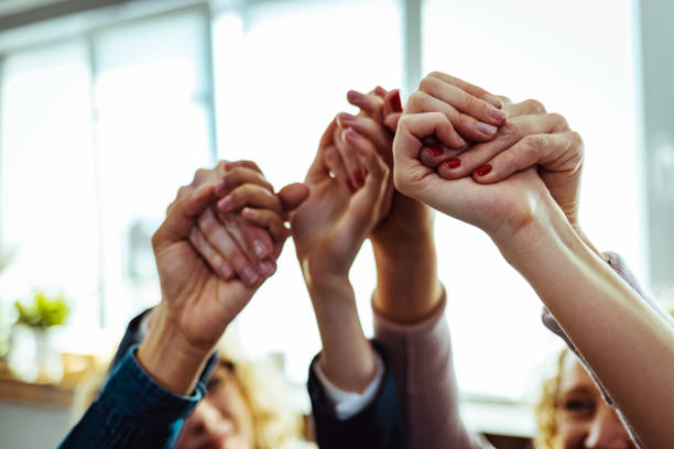 istock Team building seminar for women 1386880313