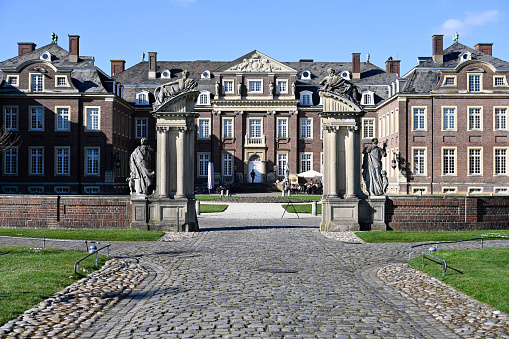 The Hôtel de Limur, private mansion, exterior view, city of Vannes, Brittany, France