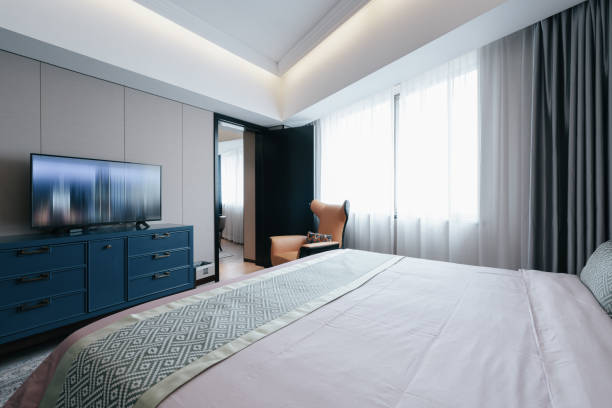 istock home and hotel bedroom interior. 1386889702