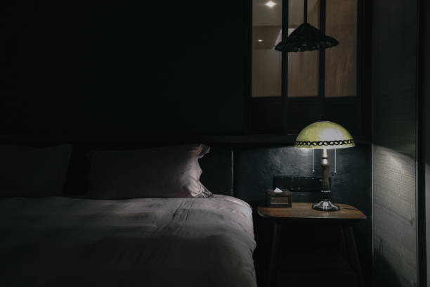 istock home and hotel bedroom interior. 1386895753