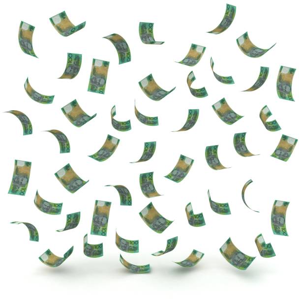 istock Australian money falling finance crisis 1386895868