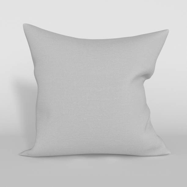 istock white pillow on white background, template for design. Pillow mockup 1386895888