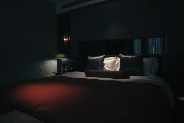istock home and hotel bedroom interior. 1386896005