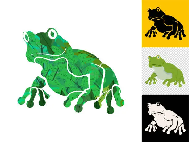 Vector illustration of Frog icon