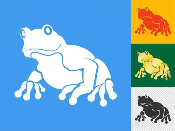 Vector illustration of Frog icon