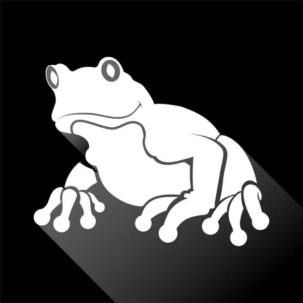 Vector illustration of Frog icon
