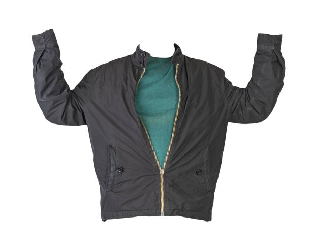 istock Jacket and sweater isolated on white background 1386905347
