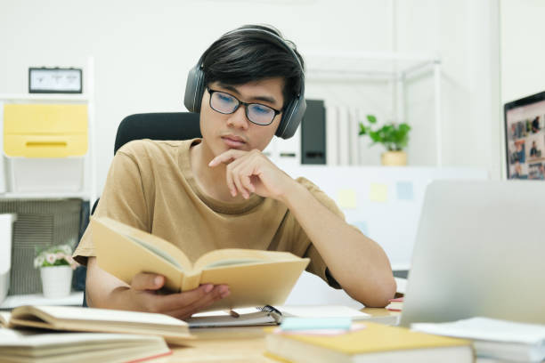istock Online connection for online education and online working. 1386905613