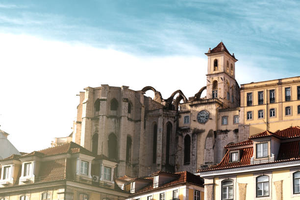 istock Carmo Convent in Lisbon, Portugal 1386908438