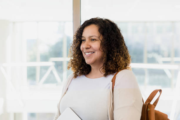 istock Educator looks away for her headshot 1386910464