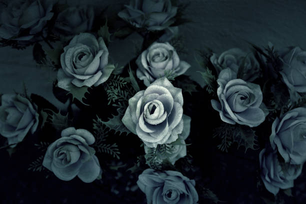 istock Flowers in a cemetery 1386911844