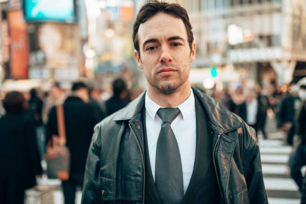 business man on the tokyo streets