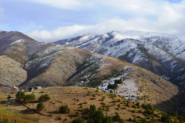 istock winter landscape in the mountains 1386918419