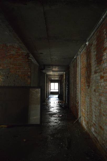 istock an old abandoned, ruined building 1386920276
