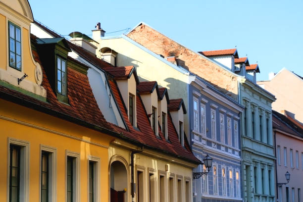 istock Colorful Facades in Zagreb, Croatia 1386938084