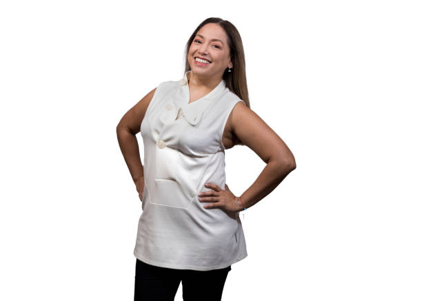 istock Latin woman smiling 1386944001