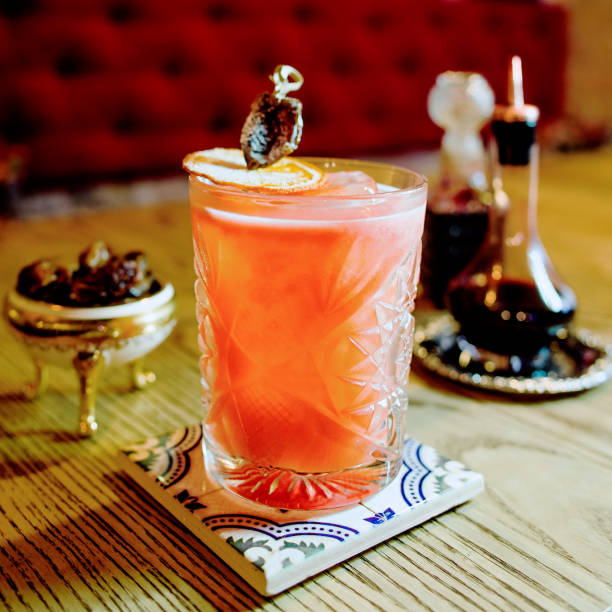 istock alcohol cocktail on the table in the bar 1386953635