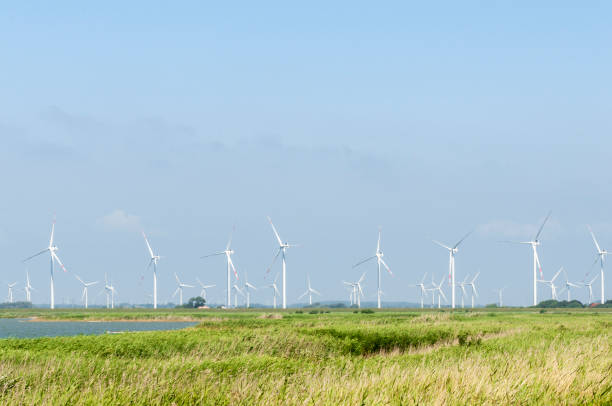 istock Wind farm in Northern Germany 1386959428