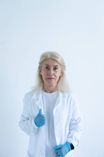 Portrait Of A Female Senior Doctor