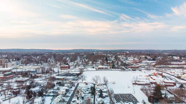istock City View covered in Snow after a Winter Storm 1386975075
