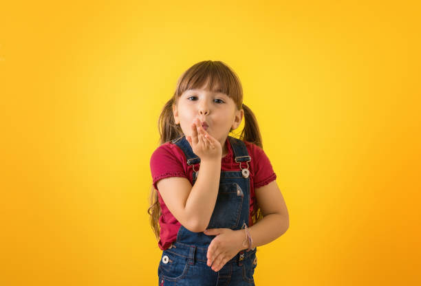 istock Portrait of smiling little kid 1386975151