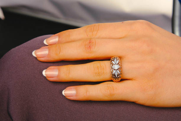 istock Gold and Diamond Jewelry 1386975381
