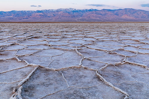 Badwater basin is the lowest point in North America at 282 feet (86m) below sea level.