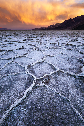 Badwater basin is the lowest point in North America at 282 feet (86m) below sea level.