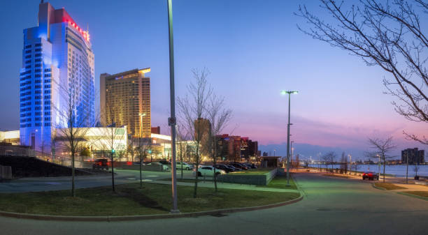 istock The Windsor, Ontario Skyline at Dusk 1386990133