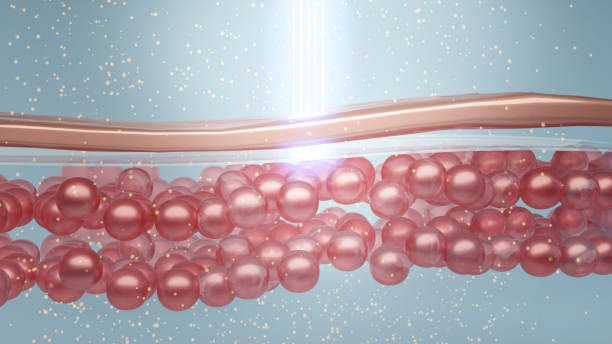 istock Facial lifting laser treatment 1387007018