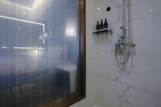 istock Interior of a modern bathroom 1387008850
