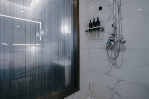 istock Interior of a modern bathroom 1387009051