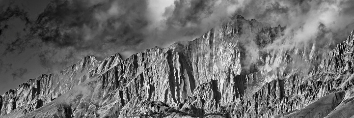 The panoramic scenery from Mt hutt.