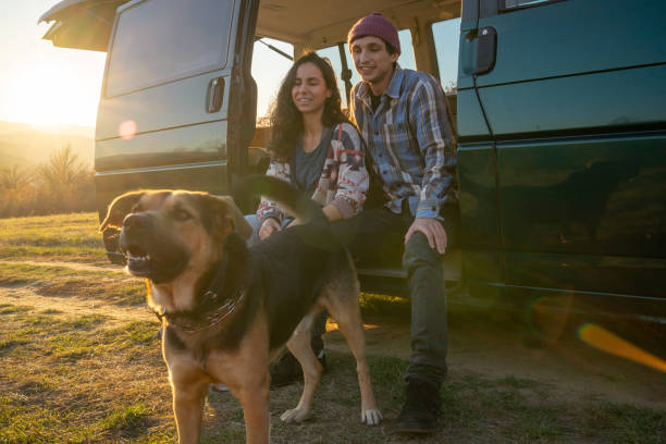 istock Admiring the sunset and the view 1387017743