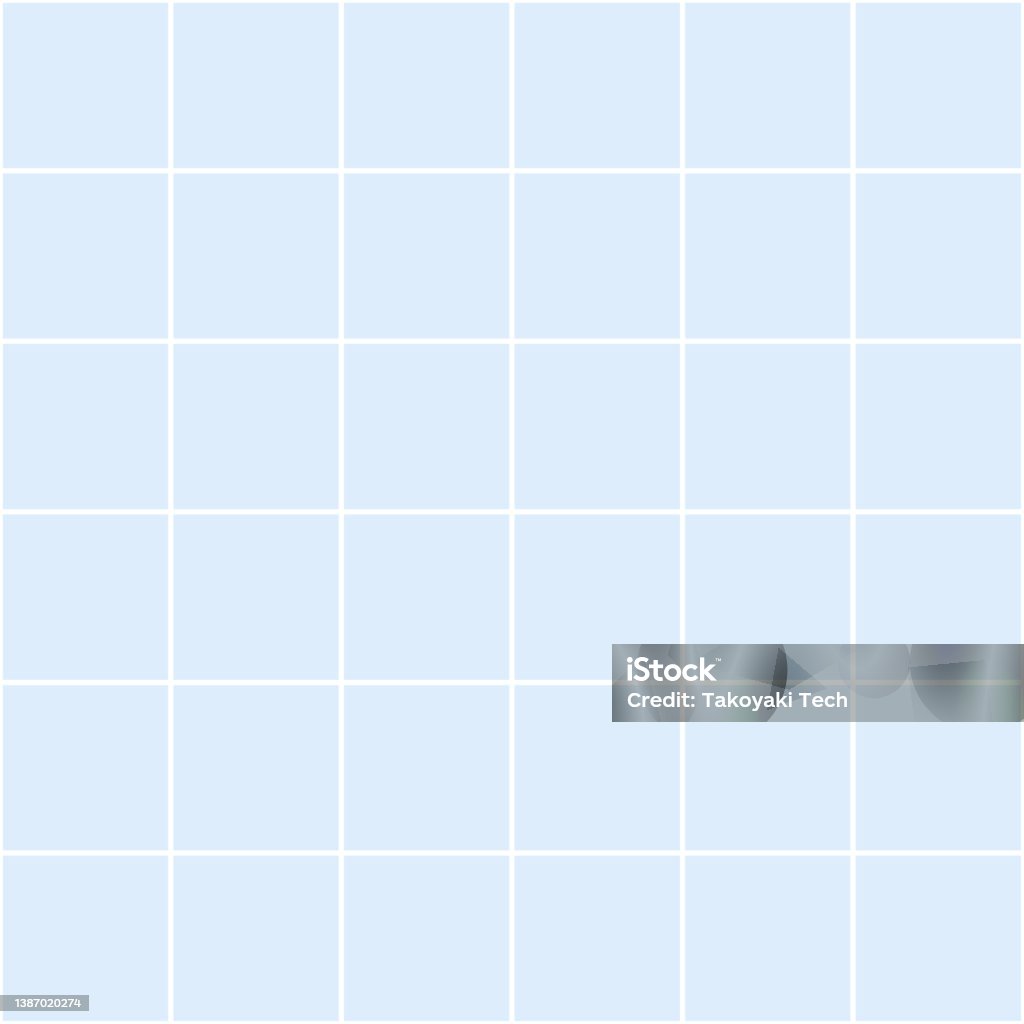Simple Seamless Swimming Pool Pattern Minimal Repeat Blue Tile ...