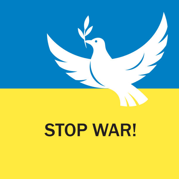 istock Dove of peace . Flying bird with olive branch. Pacific sign 1387023289