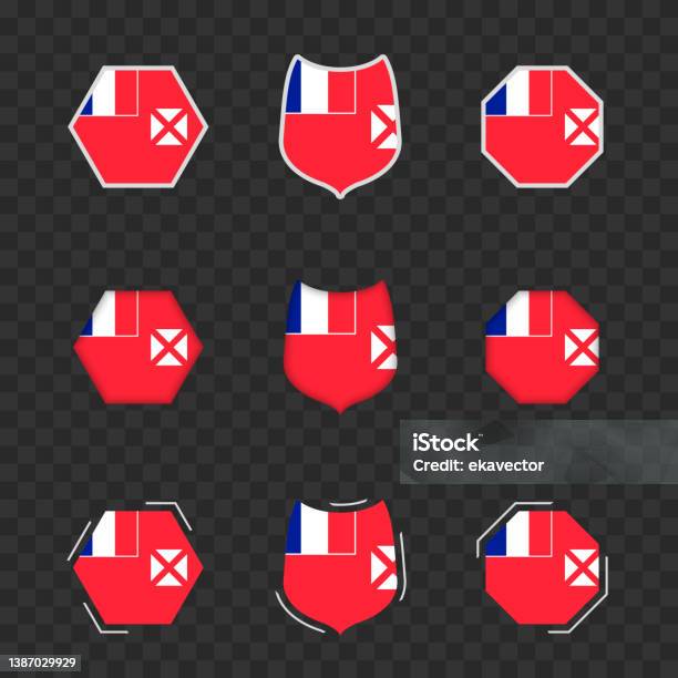 暗い透明な背景にウォリスとフツナの国章ウォリスとフツナのベクトル旗 アイコンのベクターアート素材や画像を多数ご用意 アイコン